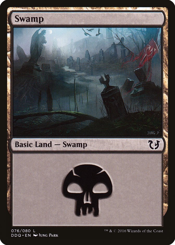 Swamp (76) [Duel Decks: Blessed vs. Cursed] | Gamers Paradise