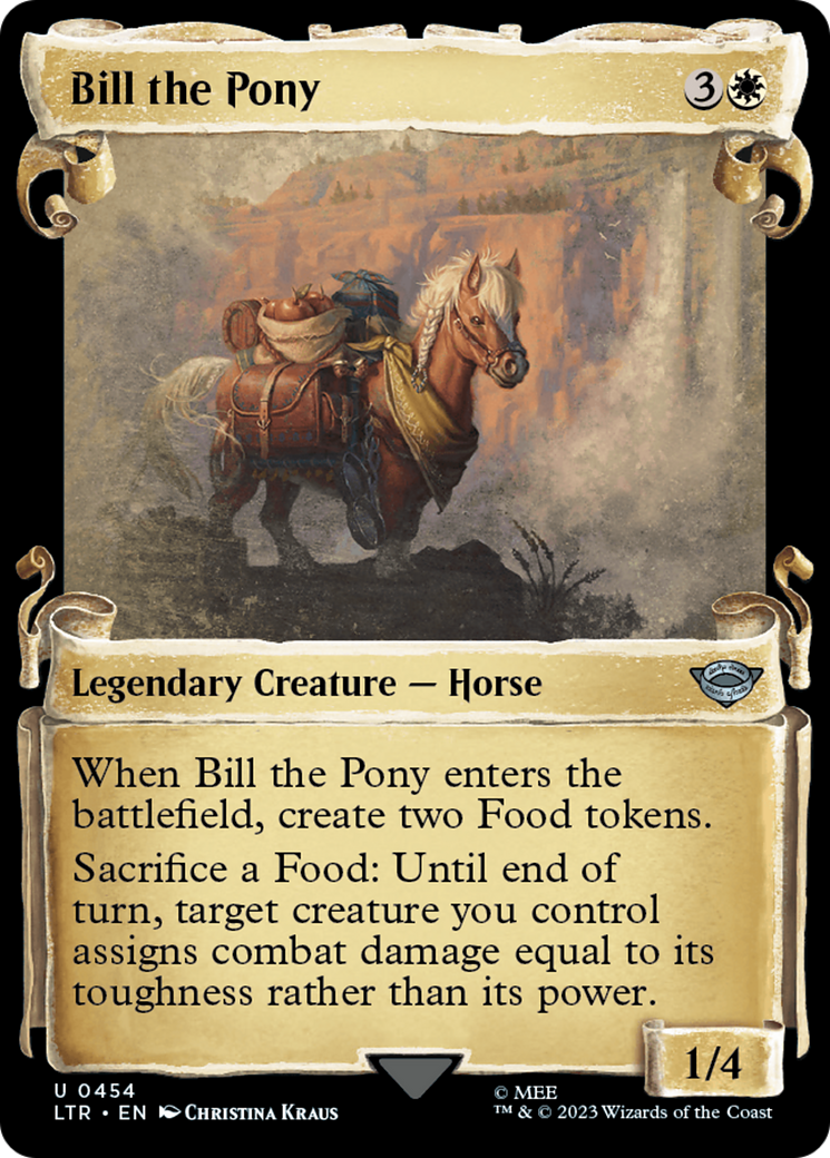Bill the Pony [The Lord of the Rings: Tales of Middle-Earth Showcase Scrolls] | Gamers Paradise