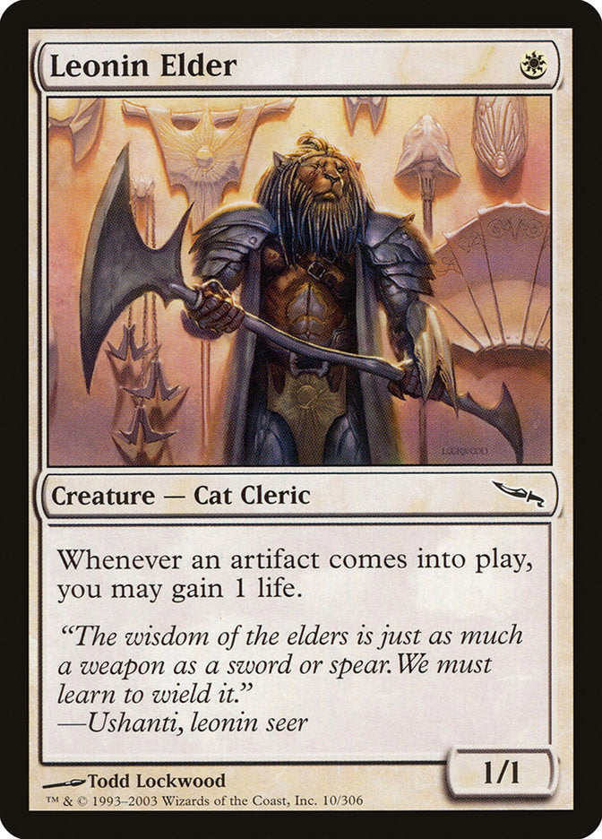 Leonin Elder [Mirrodin] | Gamers Paradise