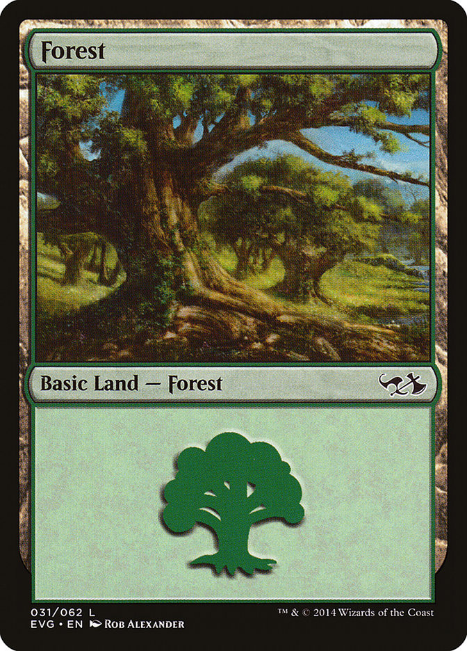 Forest (31) (Elves vs. Goblins) [Duel Decks Anthology] | Gamers Paradise