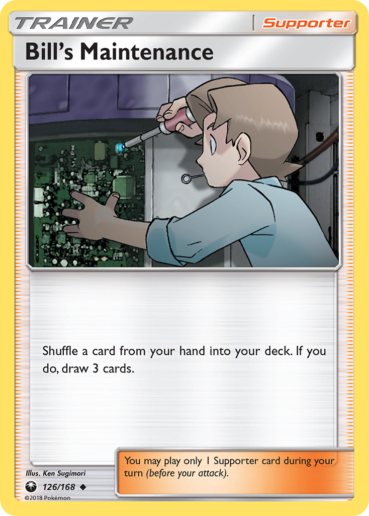 Bill's Maintenance (126/168) [Sun & Moon: Celestial Storm] | Gamers Paradise