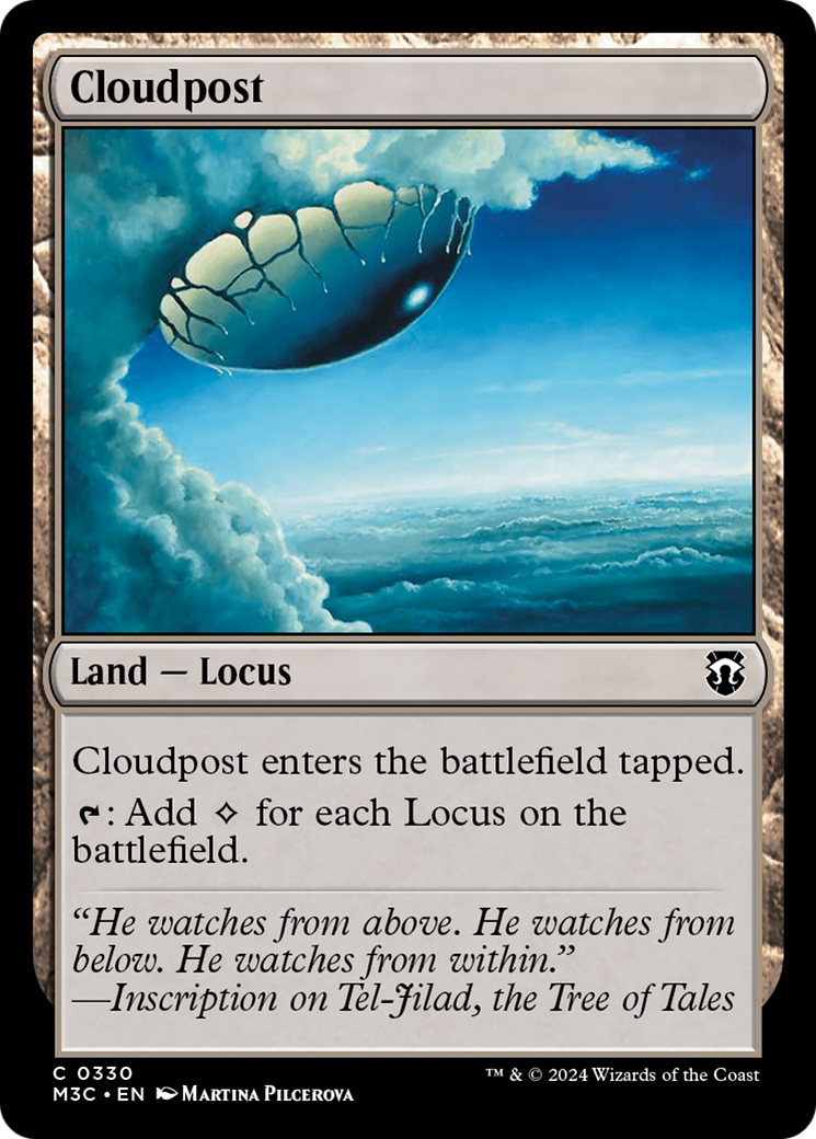 Cloudpost (Ripple Foil) [Modern Horizons 3 Commander] | Gamers Paradise