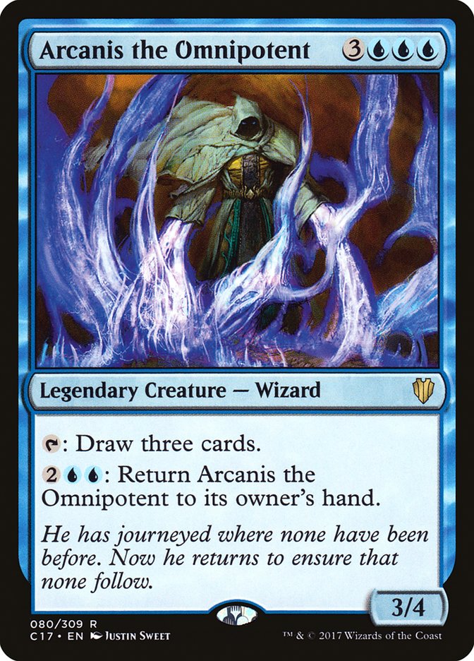 Arcanis the Omnipotent [Commander 2017] | Gamers Paradise