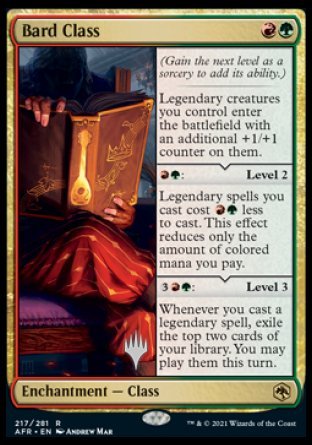 Bard Class (Promo Pack) [Dungeons & Dragons: Adventures in the Forgotten Realms Promos] | Gamers Paradise
