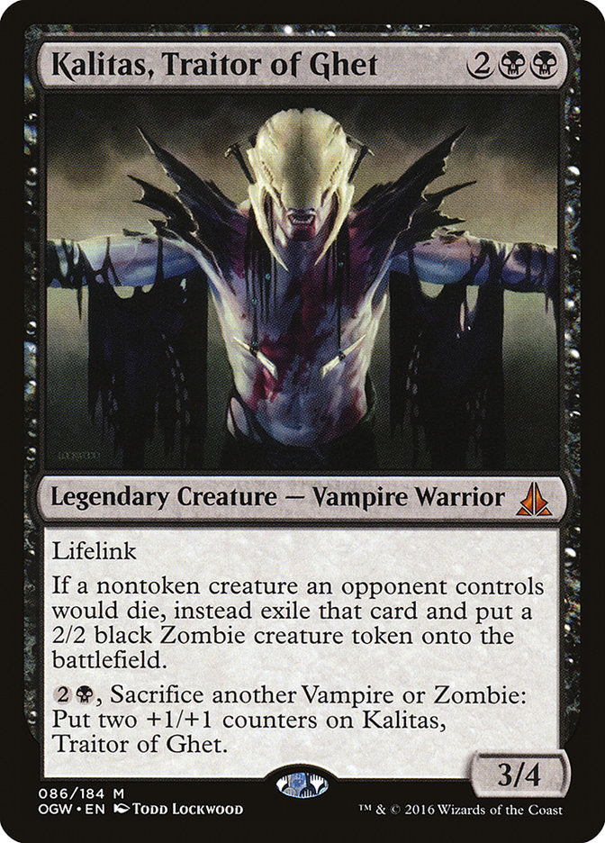 Kalitas, Traitor of Ghet [Oath of the Gatewatch] | Gamers Paradise
