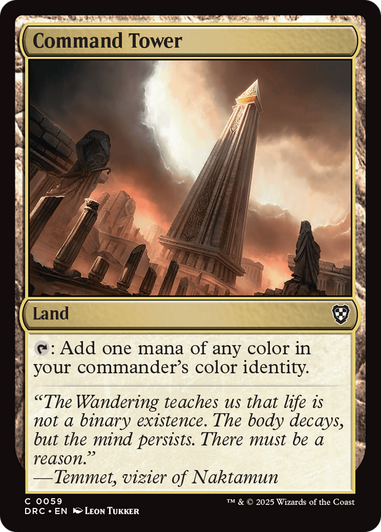 Command Tower [Aetherdrift Commander] | Gamers Paradise