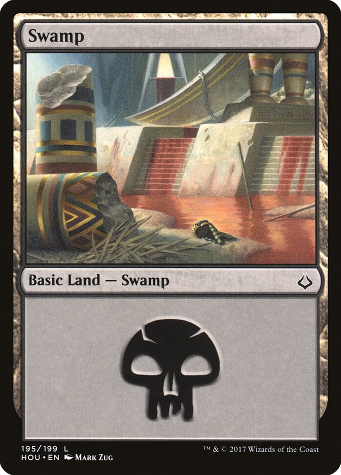Swamp (195) [Hour of Devastation] | Gamers Paradise