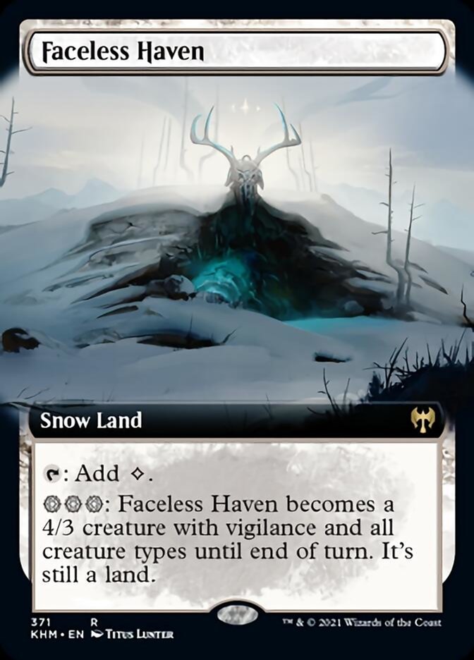 Faceless Haven (Extended Art) [Kaldheim] | Gamers Paradise