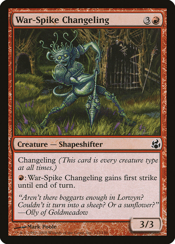 War-Spike Changeling [Morningtide] | Gamers Paradise