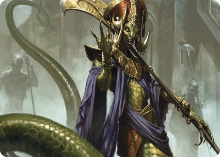 Sidisi, Brood Tyrant Art Card [Commander Masters Art Series] | Gamers Paradise