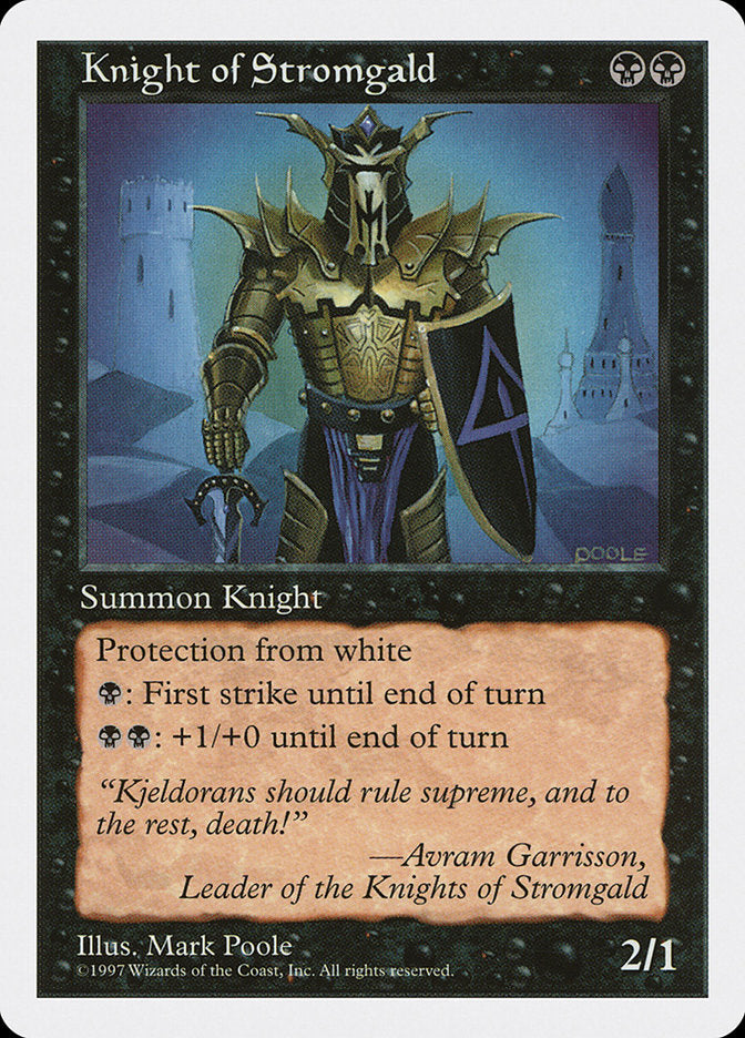 Knight of Stromgald [Fifth Edition] | Gamers Paradise