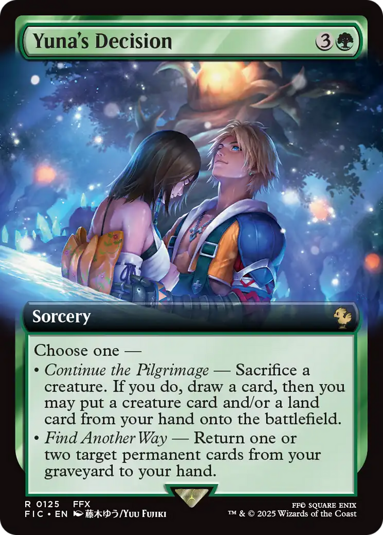 Yuna's Decision (Extended Art) [FINAL FANTASY Commander] | Gamers Paradise