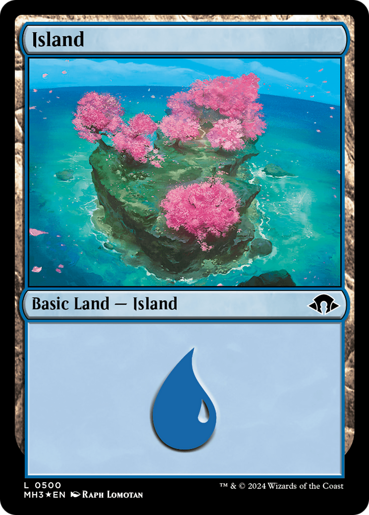 Island (0500) (Ripple Foil) [Modern Horizons 3] | Gamers Paradise