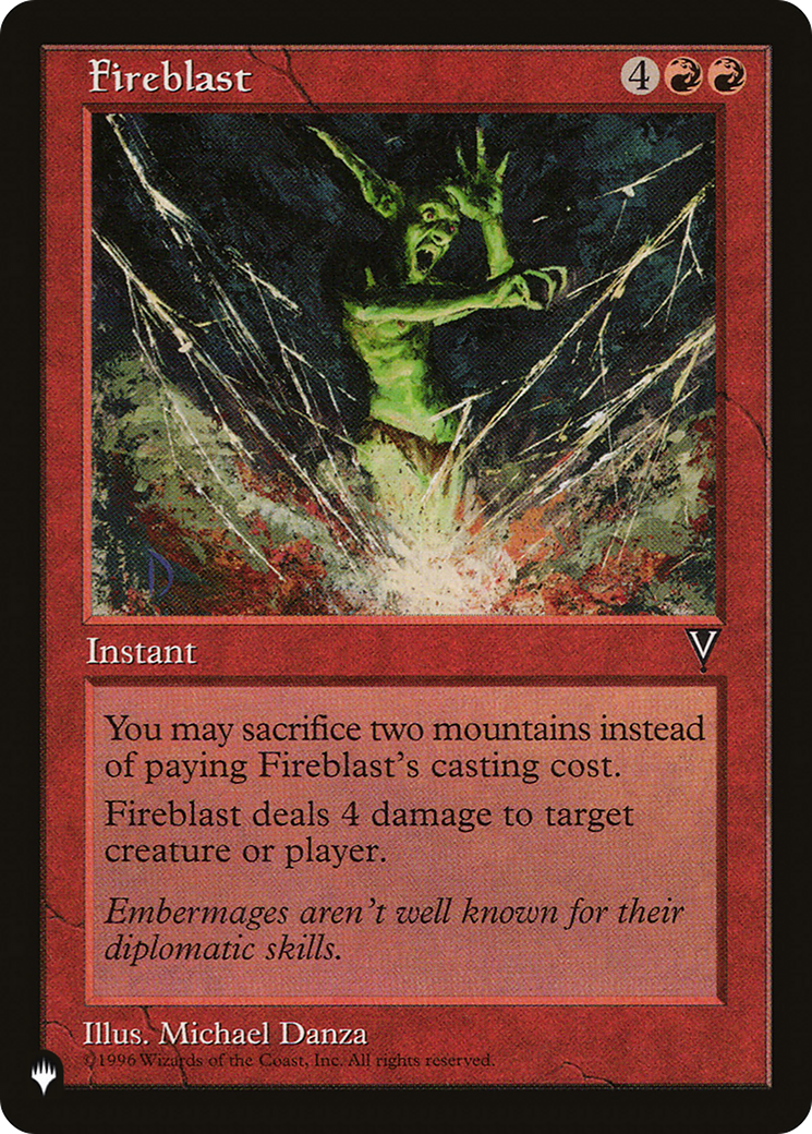 Fireblast [The List] | Gamers Paradise
