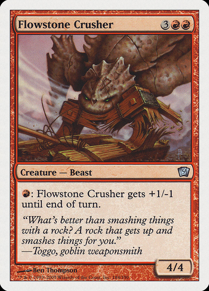 Flowstone Crusher [Ninth Edition] | Gamers Paradise