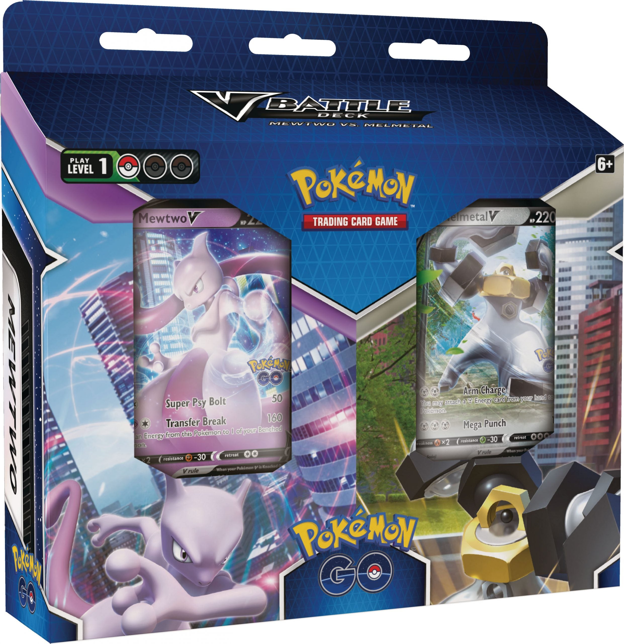 Pokemon GO - V Battle Deck (Mewtwo V VS. Melmetal V) | Gamers Paradise