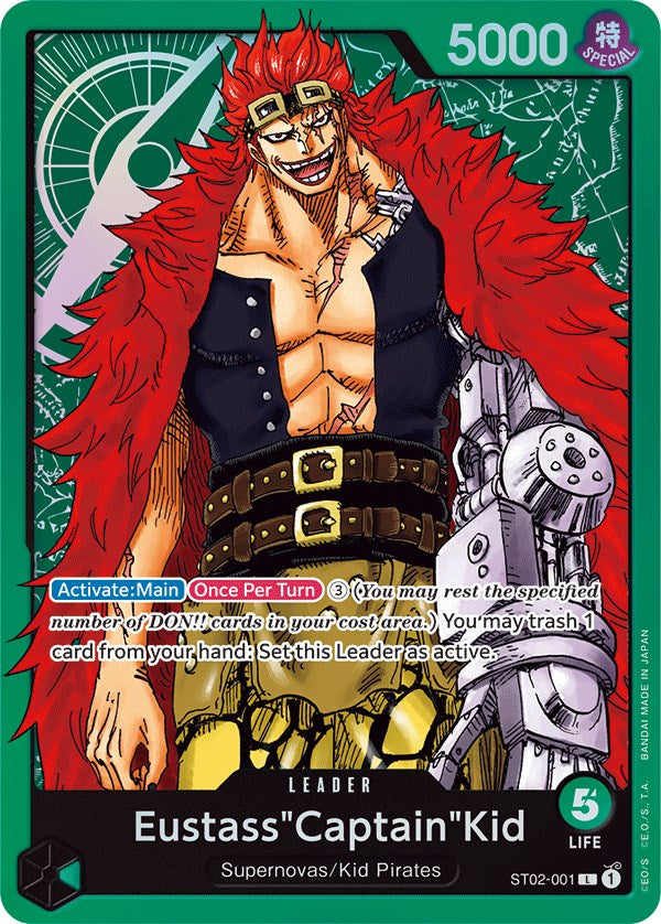 Eustass"Captain"Kid (001) [Starter Deck: Worst Generation] | Gamers Paradise