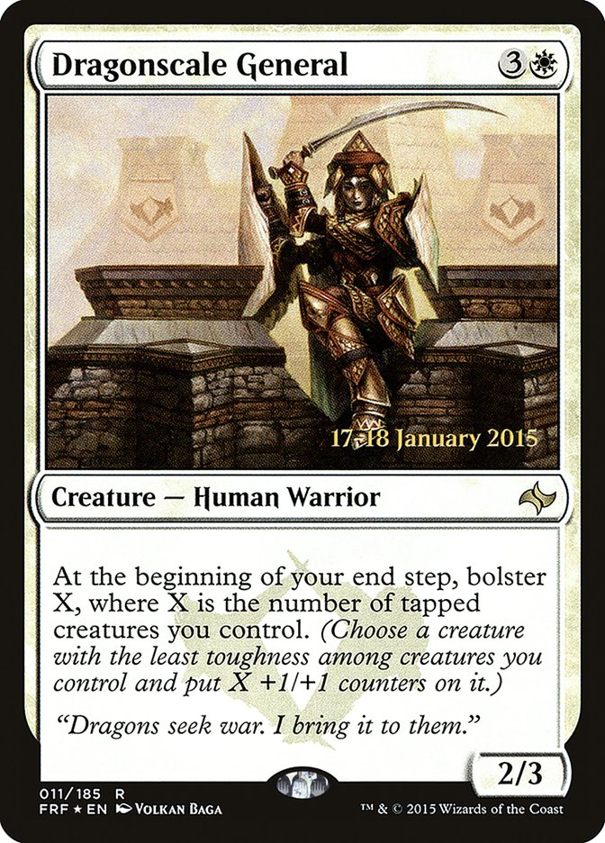 Dragonscale General [Fate Reforged Prerelease Promos] | Gamers Paradise