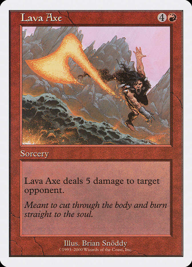 Lava Axe [Starter 2000] | Gamers Paradise