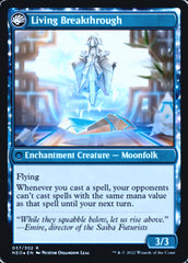 Inventive Iteration // Living Breakthrough [Kamigawa: Neon Dynasty Prerelease Promos] | Gamers Paradise