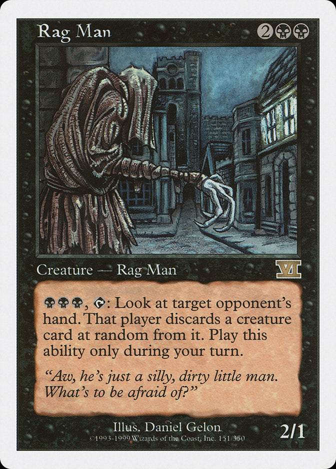 Rag Man [Classic Sixth Edition] | Gamers Paradise