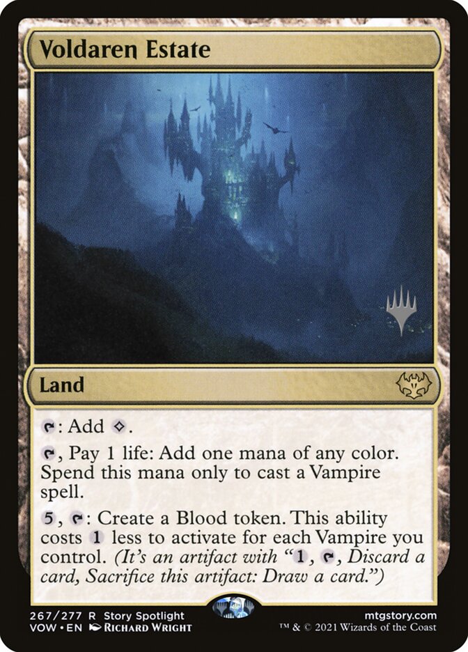 Voldaren Estate (Promo Pack) [Innistrad: Crimson Vow Promos] | Gamers Paradise