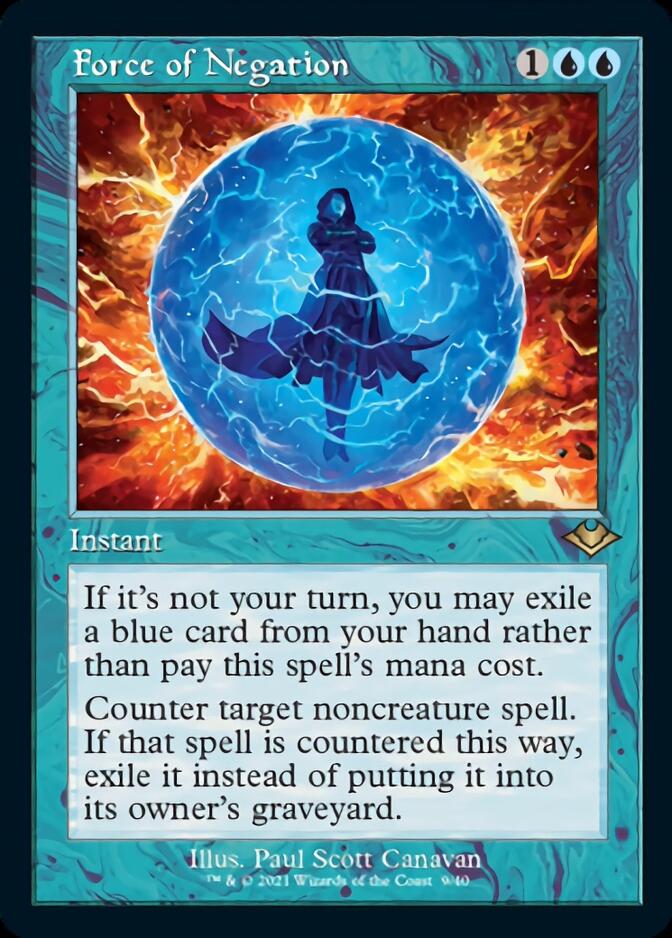 Force of Negation (Retro Foil Etched) [Modern Horizons] | Gamers Paradise