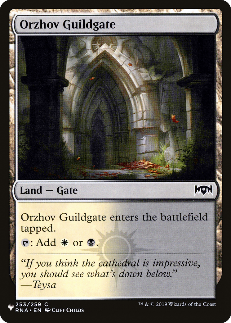 Orzhov Guildgate (253) [The List] | Gamers Paradise