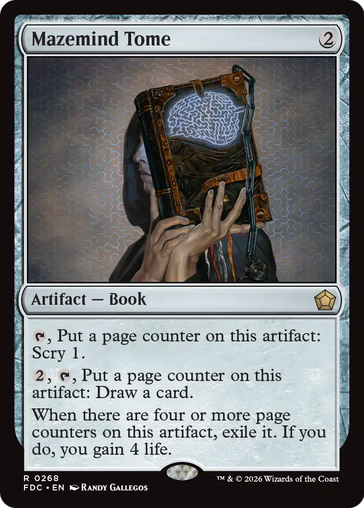 Mazemind Tome [Foundations Commander] | Gamers Paradise