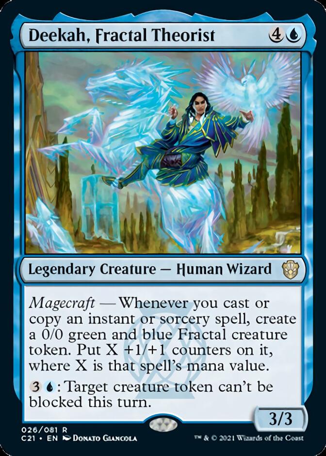Deekah, Fractal Theorist [Commander 2021] | Gamers Paradise