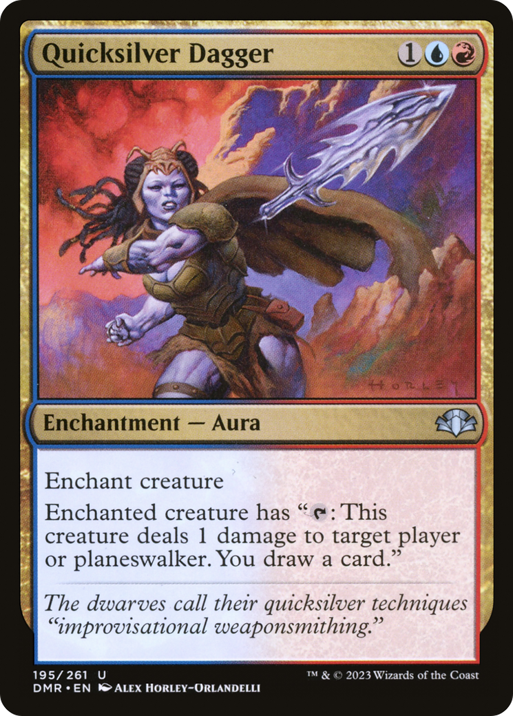 Quicksilver Dagger [Dominaria Remastered] | Gamers Paradise
