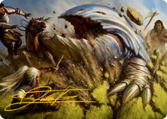Bulette Art Card (Gold-Stamped Signature) [Dungeons & Dragons: Adventures in the Forgotten Realms Art Series] | Gamers Paradise