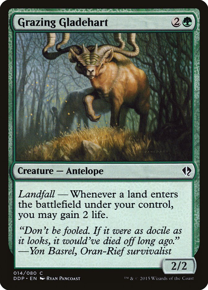 Grazing Gladehart [Duel Decks: Zendikar vs. Eldrazi] | Gamers Paradise