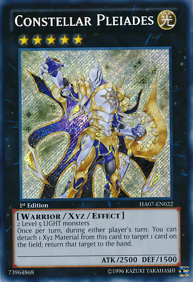 Constellar Pleiades [HA07-EN022] Secret Rare | Gamers Paradise