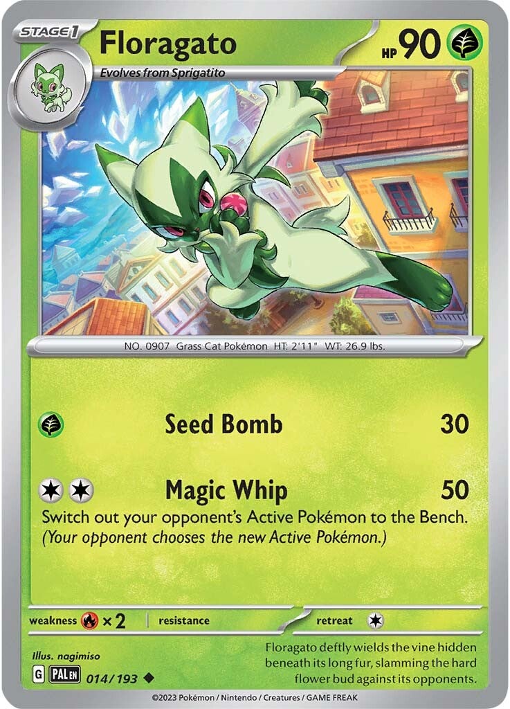 Floragato (014/193) [Scarlet & Violet: Paldea Evolved] | Gamers Paradise