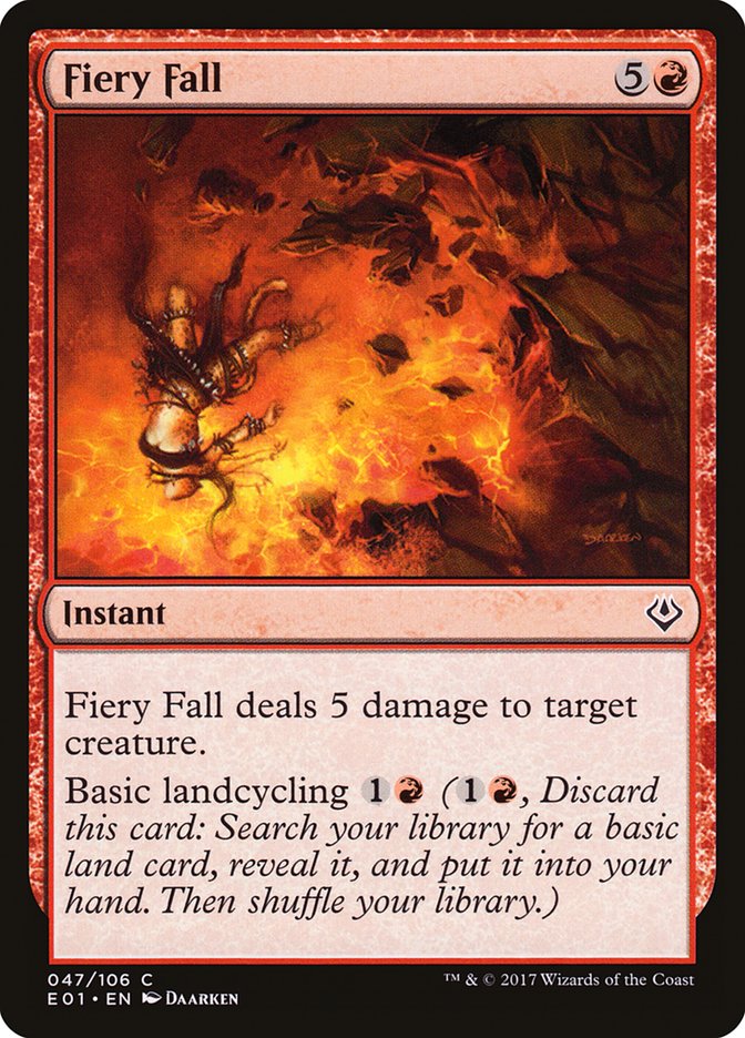 Fiery Fall [Archenemy: Nicol Bolas] | Gamers Paradise