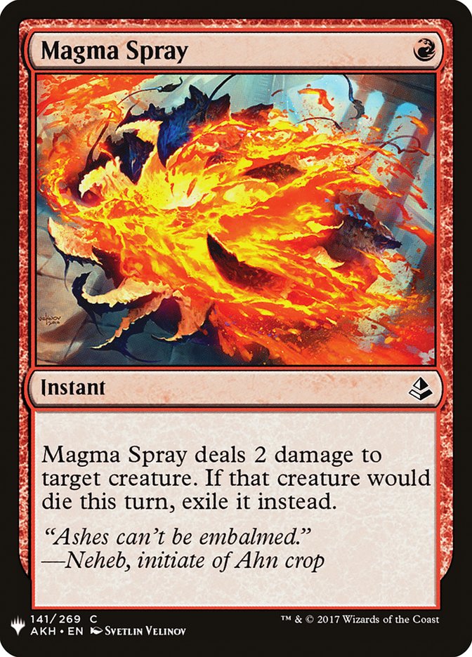 Magma Spray [Mystery Booster] | Gamers Paradise