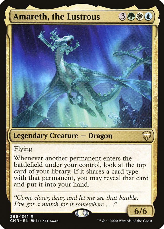 Amareth, the Lustrous [Commander Legends] | Gamers Paradise