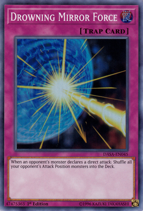 Drowning Mirror Force [DASA-EN045] Super Rare | Gamers Paradise