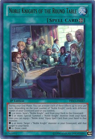 Noble Knights of the Round Table [PRIO-EN087] Ultra Rare | Gamers Paradise