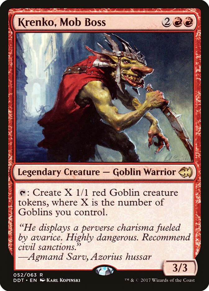 Krenko, Mob Boss [Duel Decks: Merfolk vs. Goblins] | Gamers Paradise