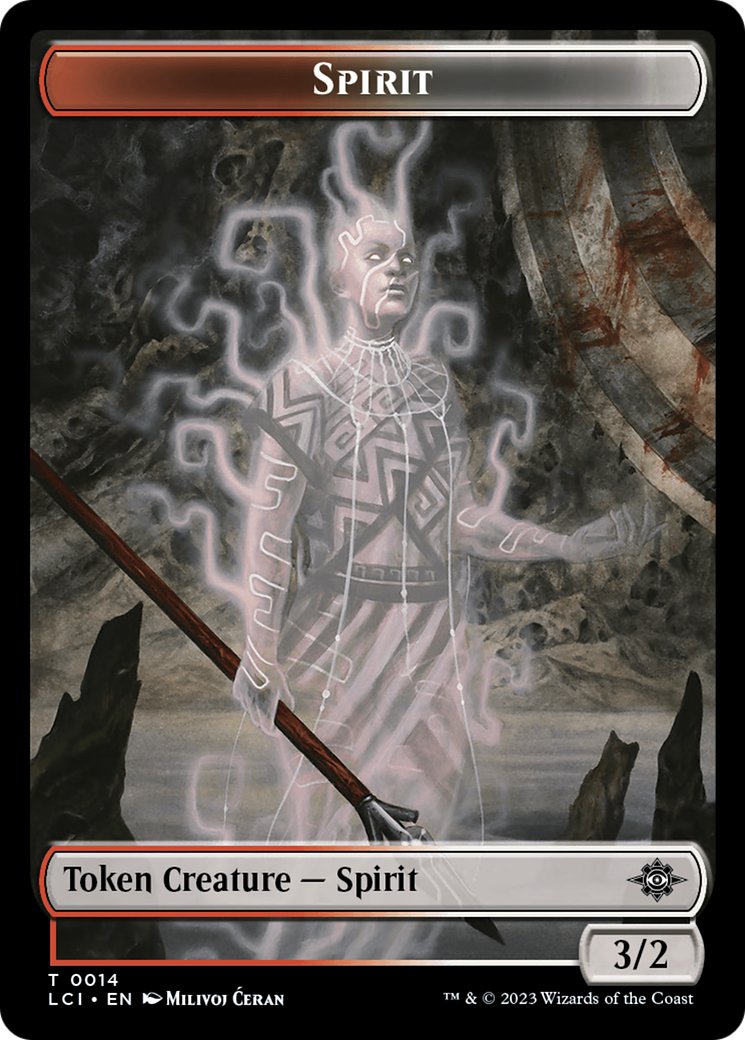 Spirit Token [The Lost Caverns of Ixalan Tokens] | Gamers Paradise