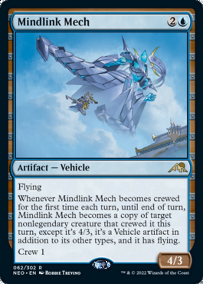 Mindlink Mech (Promo Pack) [Kamigawa: Neon Dynasty Promos] | Gamers Paradise