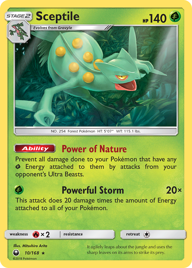 Sceptile (10/168) [Sun & Moon: Celestial Storm] | Gamers Paradise