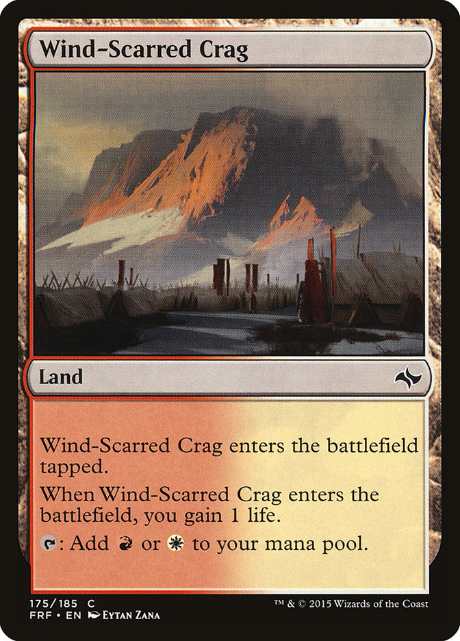 Wind-Scarred Crag [Fate Reforged] | Gamers Paradise