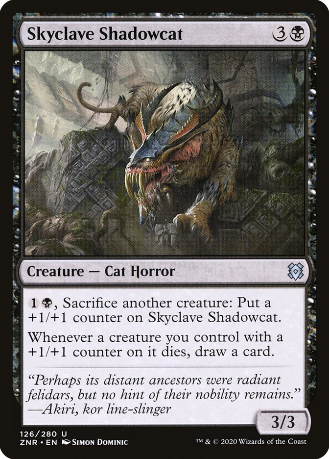 Skyclave Shadowcat [Zendikar Rising] | Gamers Paradise