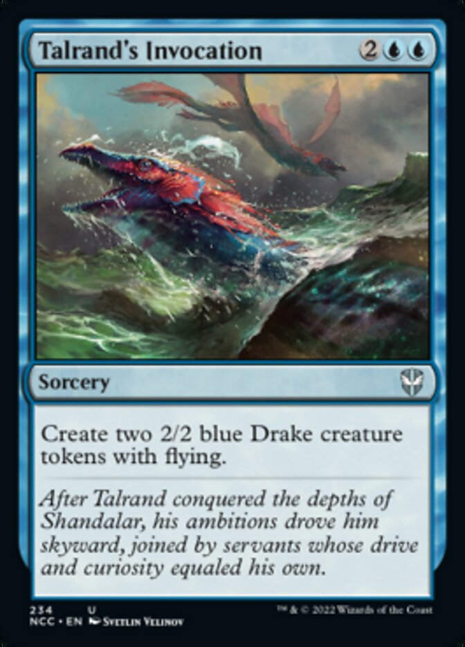Talrand's Invocation [Streets of New Capenna Commander] | Gamers Paradise
