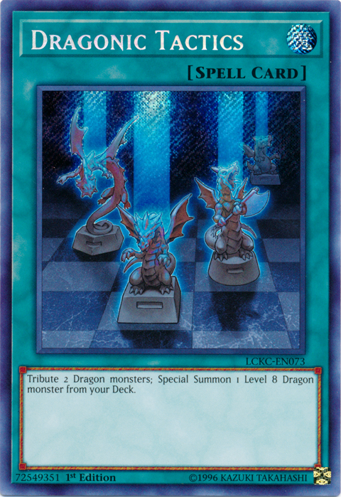 Dragonic Tactics [LCKC-EN073] Secret Rare | Gamers Paradise