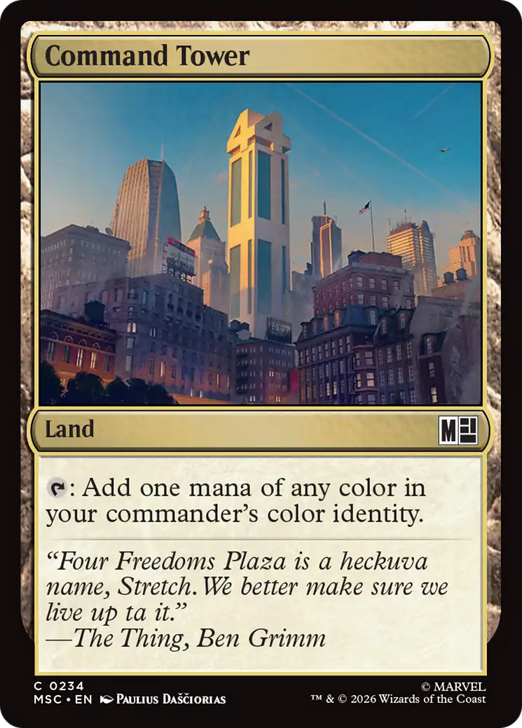 Command Tower (0234) [Marvel Super Heroes Commander] | Gamers Paradise