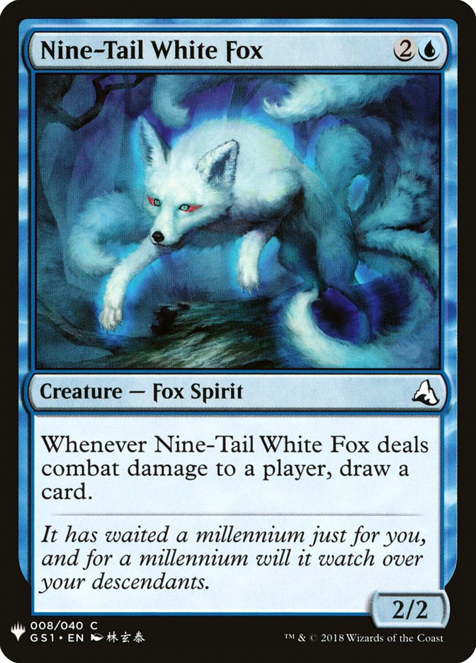 Nine-Tail White Fox [Mystery Booster] | Gamers Paradise